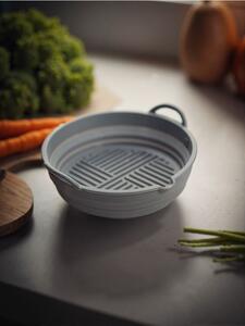Sinsay - Składana okrągła forma do pieczenia w Air Fryer - szary