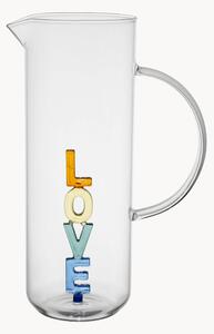 Dzbanek ze szkła borokrzemowego Love, 1 l