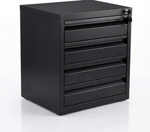 Organizer z czterema szufladami 450 x 400 x 300 mm