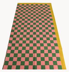Obrus z bawełny Checker