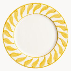 Ręcznie malowany talerz deserowy Swirl