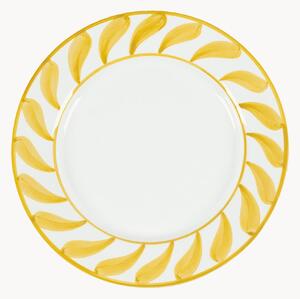 Ręcznie malowany talerz duży Swirl