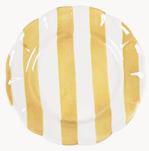 Ręcznie malowany talerz Stripe