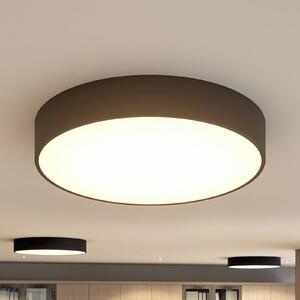 Lampa sufitowa LED Noabelle Arcchio, możliwość ściemniania, czarny, kuchnia, metal, nowoczesny