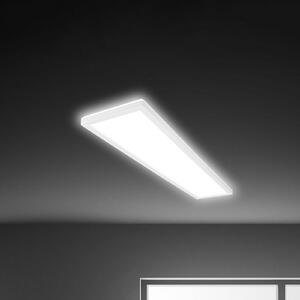 Briloner Lampa sufitowa LED Tava, biały / opal, salon / jadalnia, tworzywo sztuczne, nowoczesny