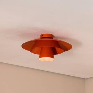 Lampa sufitowa Plato Luminex, możliwość ściemniania, żółty / pomarańczowy, salon / jadalnia, metal, nowoczesny