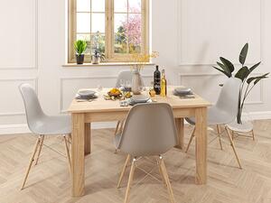 Biały minimalistyczny stół do jadalni - Igro 3X