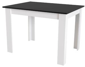 Nowoczesny elegancki stół czarny + biały - Igro 4X