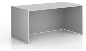 Biurko FRAME, 160x80 cm, szary