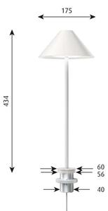 Louis Poulsen - Keglen 175 LED Lampa Stołowa w/Pin Dim-to-Warm White