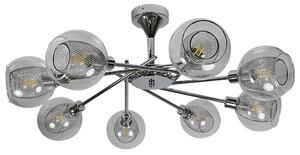 Nowoczesna chromowana lampa wisząca - D277 Z9-L43