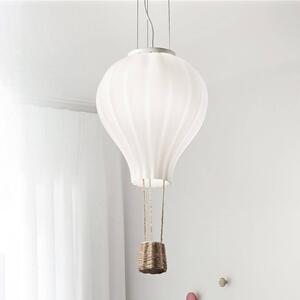 Ideallux Lampa wisząca Ideal Lux Dream Big, szkło opalowe, Ø 30 cm