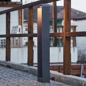 Lindby Emima słupek ogrodowy LED aluminium 100 cm