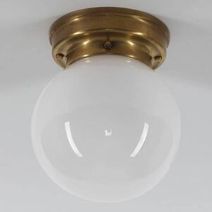 Berliner Messinglampen Lampa sufitowa D99-115 op B, możliwość ściemniania, mosiężny / złoty, przedpokój, mosiądz, antyczny