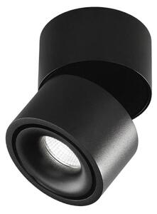 Egger Licht Reflektor sufitowy LED Clippo S firmy EGG, czarny S, możliwość ściemniania, czarny, biuro, aluminium, nowoczesny