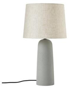 Lampa stołowa z betonową podstawą Kaya