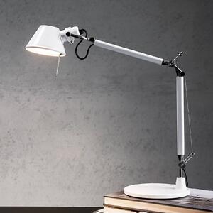 Artemide Lampa stołowa Tolomeo Micro, biały / opal, biuro, aluminium, design