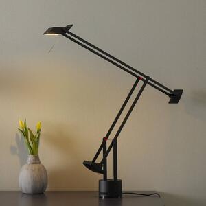 Artemide Lampa stołowa Tizio, możliwość ściemniania, czarny, biuro, tworzywo sztuczne, design