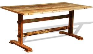 Stół vintage z drewna odzyskanego