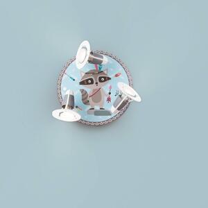Elobra Lampa sufitowa Little Indians szop Oskar niebieska