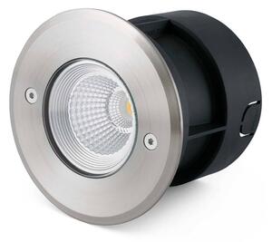 FARO BARCELONA 60° – LED-spot wbudowany w podłogę Suria-3 SURIA-3, aluminiowy / szary / cynkowy, aluminium, nowoczesny