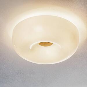 Foscarini Lampa sufitowa designerska Circus piccola, możliwość ściemniania, biały / opal, salon / jadalnia, szkło, design