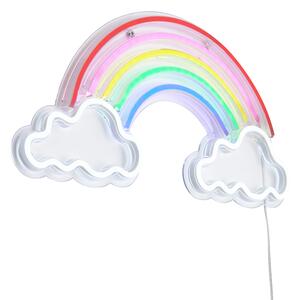 Neonowa lampa ścienna Multicolor z LED - Rainbow