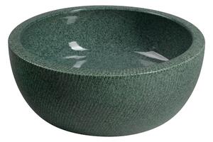 Zielona ceramiczna okrągła umywalka ø 42 cm Priori – Sapho