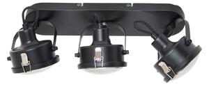 K.S. Verlichting Satelitarna industrialna lampa sufitowa w kolorze czarnym