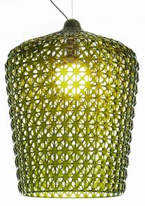 Kartell Designerska lampa wisząca Kabuki, zielona