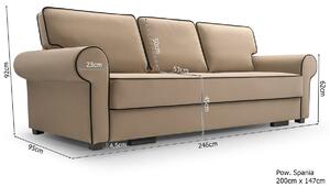 MebleMWM Sofa 3 osobowa BETI