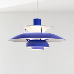 Louis Poulsen PH 5 Mini lampa wisząca niebieska