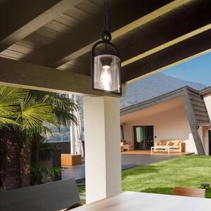 Mantra Iluminación Zewnętrzna lampa wisząca Maya w kolorze ciemnoszarym IP65, 150 cm