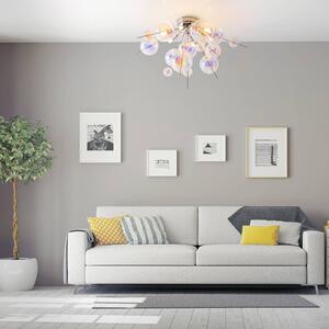 Näve Lampa sufitowa Explosion, możliwość ściemniania, przezroczysty / transparentny, salon / jadalnia, szkło, nowoczesny