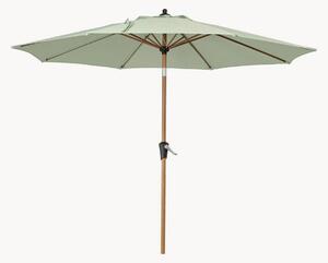 Parasol ogrodowy z efektem drewna Palinuro, przechylany