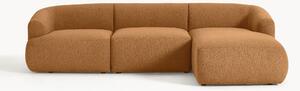 Narożna sofa modułowa Bouclé Sofia (3-osobowa)