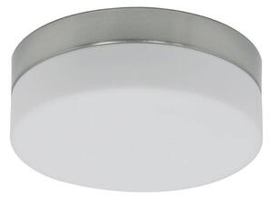 Steinhauer Lampa sufitowa Babylon, możliwość ściemniania, aluminiowy / szary / cynkowy, łazienka, szkło, nowoczesny