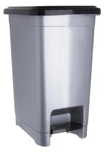 Plastikowy kosz na śmieci z pedałem 15 l Slim – Orion