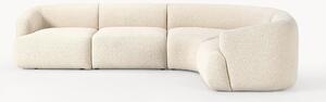 Narożna sofa modułowa Bouclé Sofia (4-osobowa)