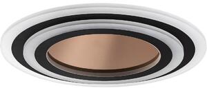 Rabalux Rabalux 71314-LED Plafon ściemn. TANELI 56W/230V 3000/4000/6000K chrom/czarny+pilot RL71314