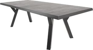 Stół - 243x103x74 cm - Aluminium - Ceramiczne blaty