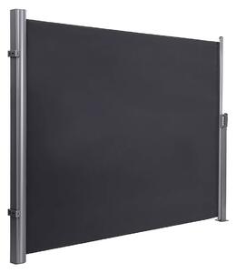 In And OutdoorMatch Luksusowa siatka ochronna Abelardo - Rozciągliwa - Siatka ochronna - Siatka ochronna - Siatka przeciwwiatrowa - Siatka ogrodzeniowa - Ciemnoszary - 160 x 350 cm