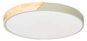 Lampy sufitowe PRIOS, Lynorri, zielony, salon, tworzywo sztuczne, nowoczesny