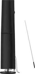 Pokrowiec ochronny firmy Mrs. Jones do parasoli wiszących – wodoodporny – Ø 300 cm Ø 400 cm Ø 500 cm – z drążkiem – do parasoli o średnicy 3–5 m – 280 x 50/60 cm