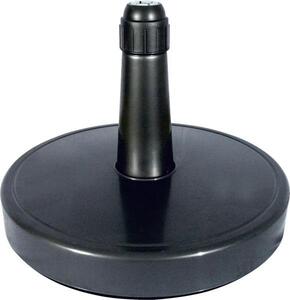 Stojak na parasol - tworzywo sztuczne - do napełniania - 70-100 kg - antracyt - Ø28-62 mm