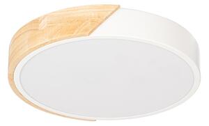 Lampy sufitowe PRIOS, Lynorri, biały, salon, tworzywo sztuczne, nowoczesny