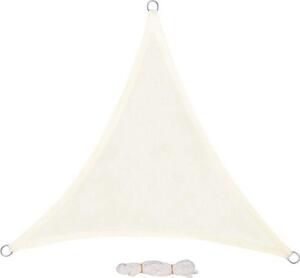 Tkanina zaciemniająca Triangle - ochrona UV - kremowa 5x5x7 m
