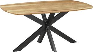 Stół do jadalni In And OutdoorMatch Serino - 160x90x76cm - Dąb - Prostokątny - Nowoczesny - Stół do jadalni