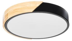 Lampy sufitowe PRIOS, Lynorri, czarny, salon, tworzywo sztuczne, nowoczesny