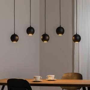 Lampa wisząca Midway HELAM, czarny, salon / jadalnia, metal, nowoczesny